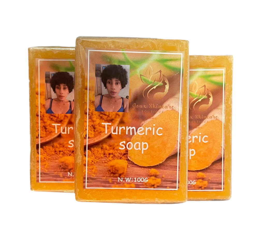 3 bars Turmeric Soap for 25