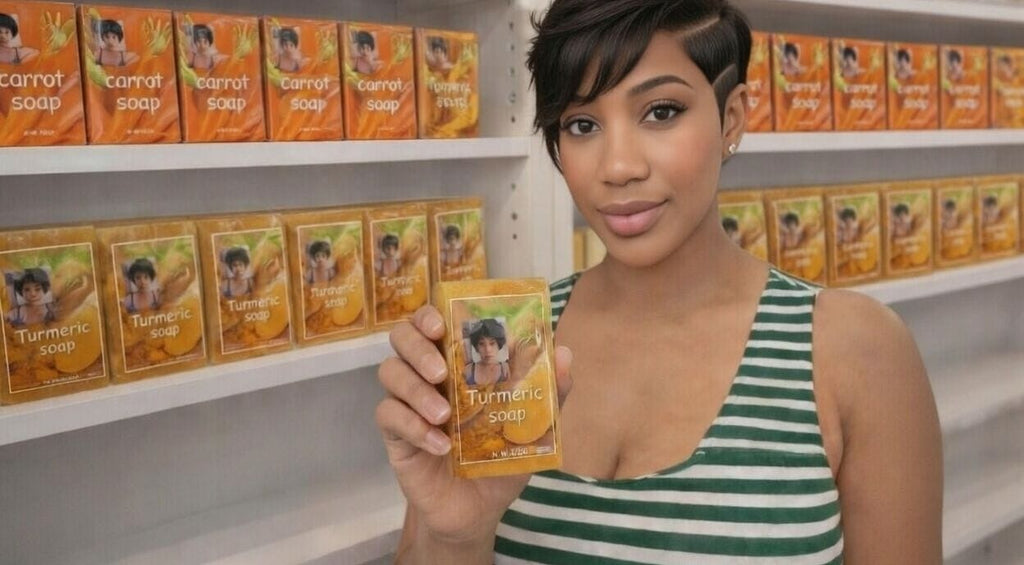 6 bars Turmeric Soap for 25