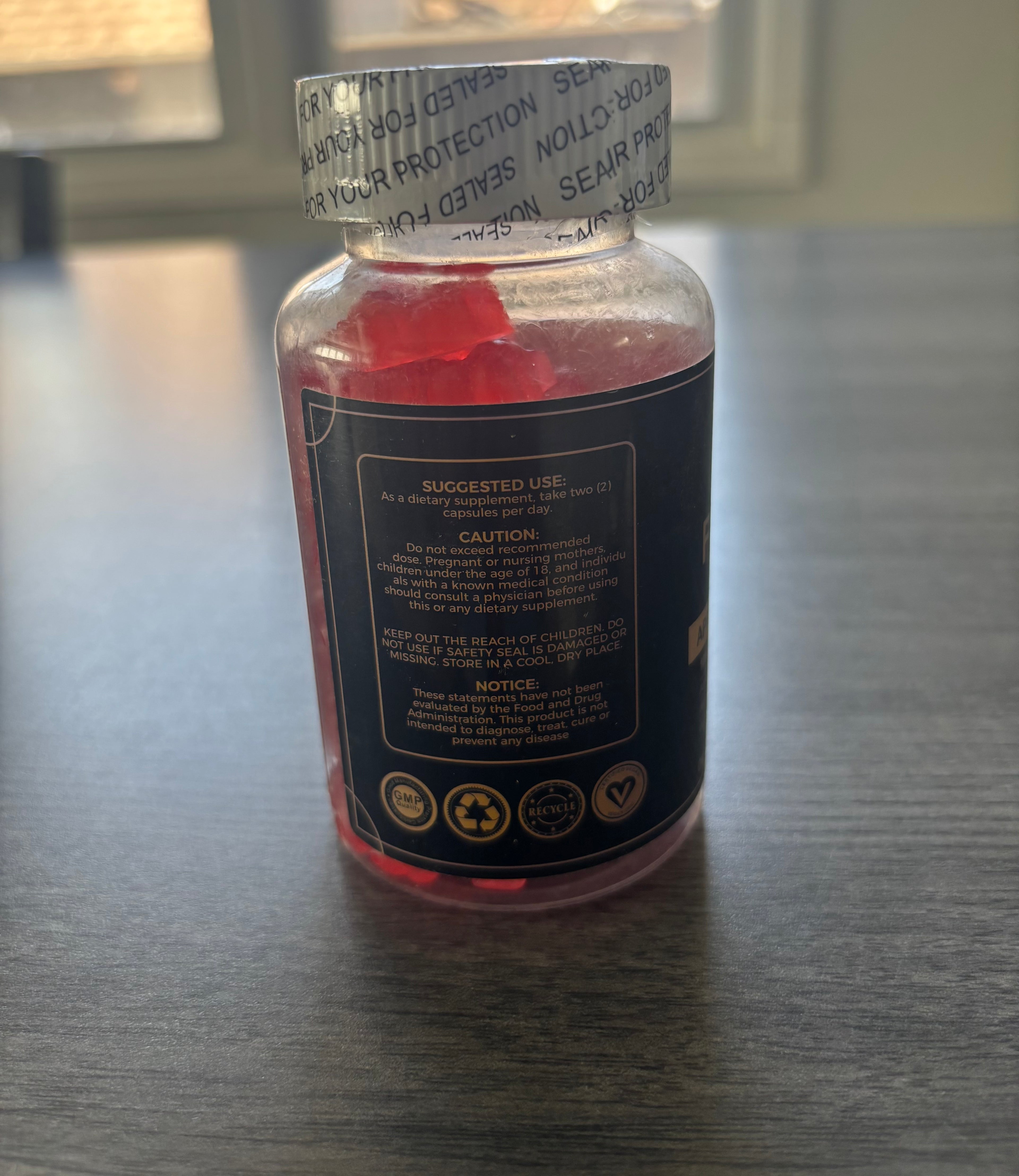 Slim down apple cider vinegar gummies