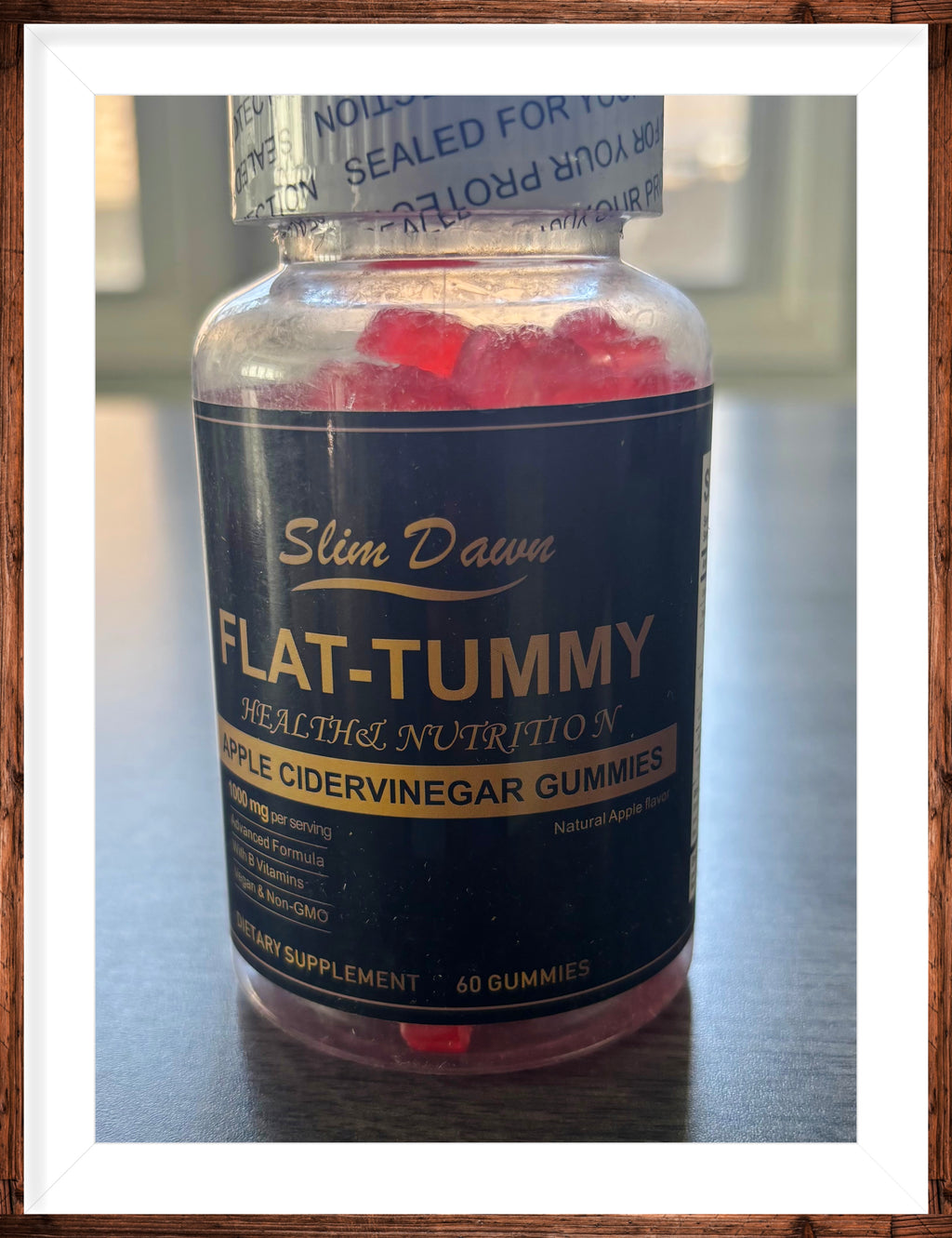 Slim down apple cider vinegar gummies