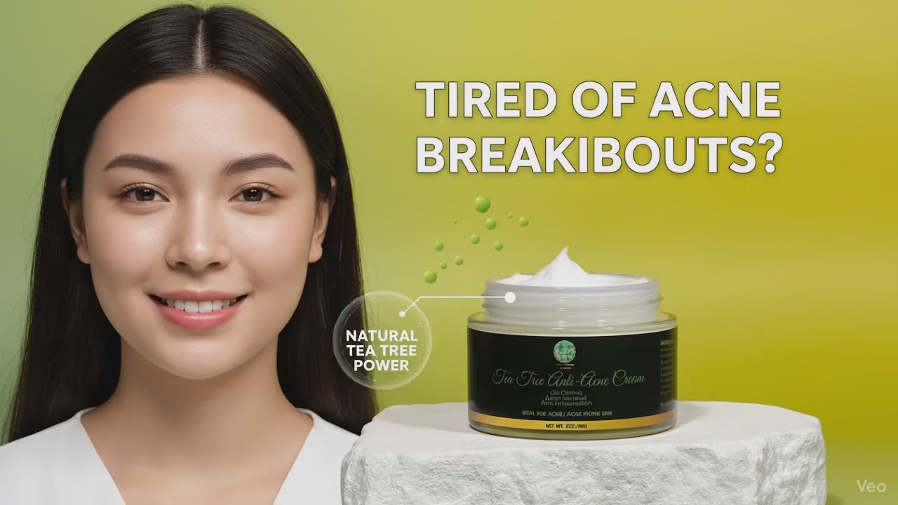 Tea Tree Claifyingn Clay Mud Mask👉Pou moun noire